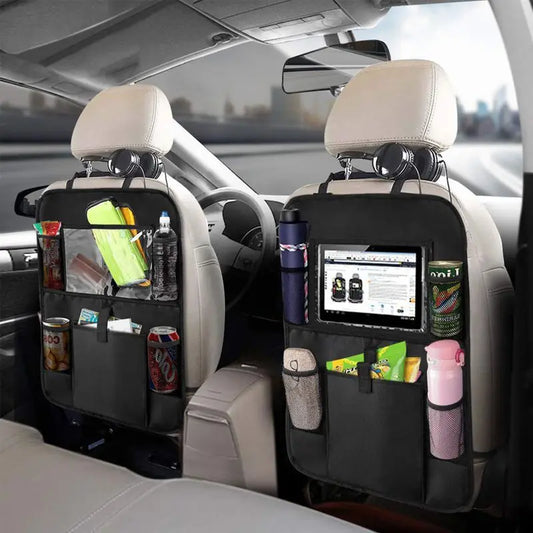 Deluxe Car Backseat Organizer – Multi-Pocket with Tablet Holder