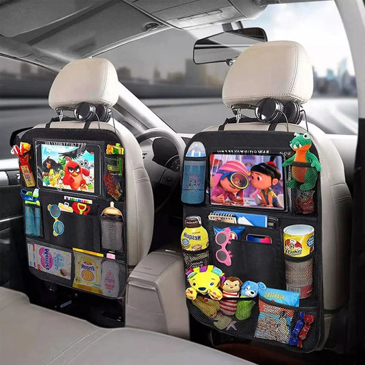 Deluxe Car Backseat Organizer – Multi-Pocket with Tablet Holder