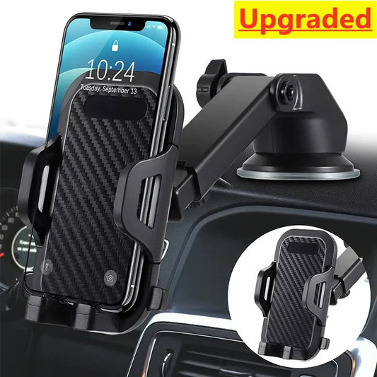 360° Universal Car Phone Holder – Strong Suction Mount